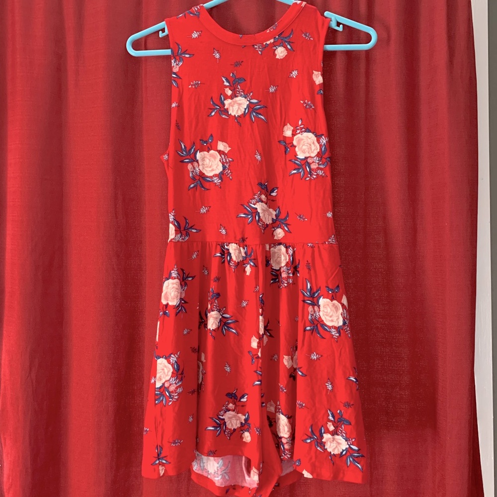 H&M Romper flora print NWOT